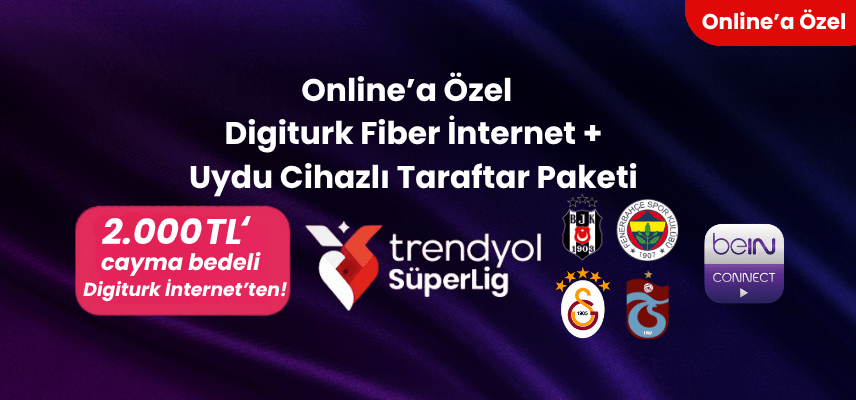 Digiturk İnternetli Eğlencenin ve Avrupanın Yıldızı